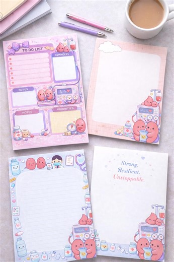Dialysis Printable Notepad Set, Kidney Planner, Nurse to Do List, Patient Tracker (digital Download) - Etsy