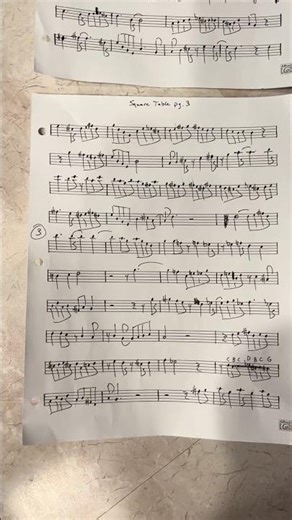 Square Table (transcription)