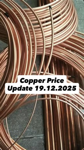 Manish Kumar on Instagram: "Copper Update: LME 19.12.2025 @techmanvlogs #techmanvlogs #hvac #airconditioner #refrigeration #acpipe #copper #actechnician"