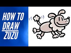 HOW TO DRAW ZUZU - STEP BY STEP TUTORIAL (Zuzu from Dog Man)