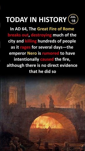 Did Nero Really Burn Rome? 🔥