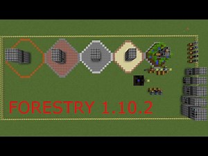 MULTI-BLOCK FARMS! | FORESTRY MOD (1.10.2) SHOWCASE