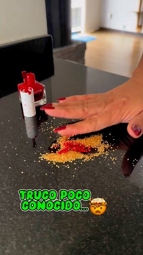 Sabías que podías recoger este tipo de regueros con azúcar #tips #hacks #trucos #TrucosParaElHogar #ideas #IdeasGeniales #mujeres #hogarfeliz #vecinos #amigos | Os’Car