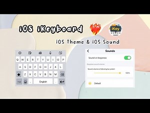 iKey iOS Keyboard for Android with iOS Theme & iOS Sound