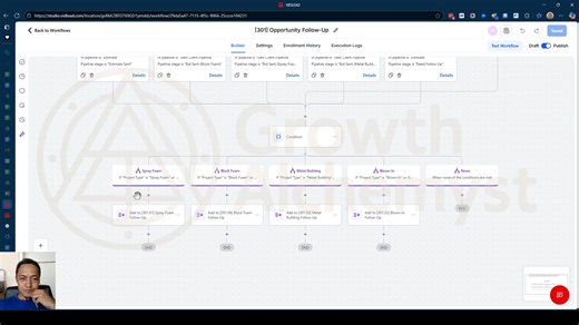 Let's build your Automation  by Growth Alchemyst Opporunity Created -> Filters -> Emails -> Tracking -> Responded -> Closed #Automation #GrowthAlchemyst #GoHighLevel #AutomationArchitect | Edgar Cañete Jr. | Facebook