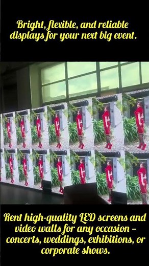 Premium LED Screen Rental for Events | High-Quality LED Wall Hire