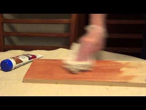 How to Stain Outdoor Furniture - Wood Waterproofing - Exterior Wood Stain