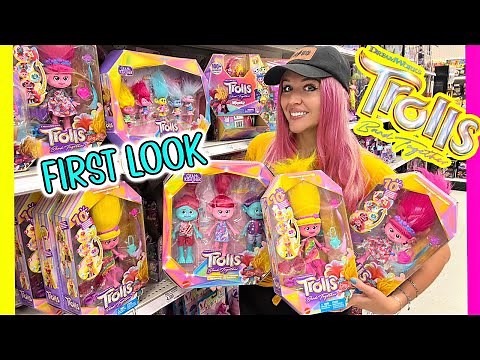Trolls Band Together First Look at New Products, toys, dolls. Vlog