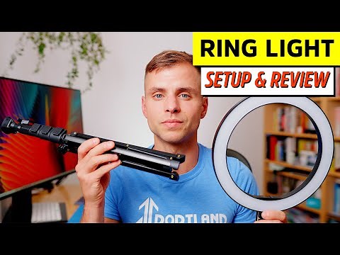 Affordable Ring Light Selfie Ring Light | Emart 10'' Setup Tutorial and Review