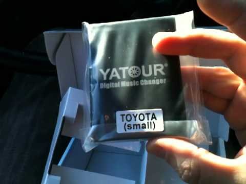 Part 1: How to connect USB SD Adapter MP3 YATOUR Changer Toyota T22 Avensis Auris Camry - Russian