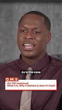 ISO 7101 Explained: What It Is, Why It Matters & How It’s Used #shorts