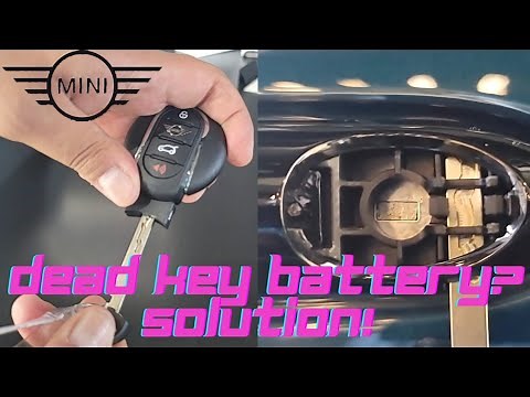 How to Enter and Start your MINI with a Dead Key Battery