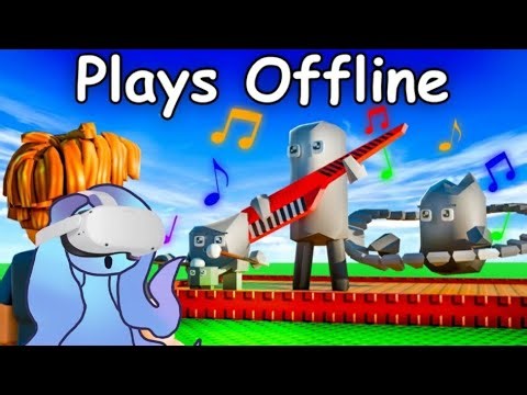 Playing an MSM Brainrot Game in VR (Roblox)