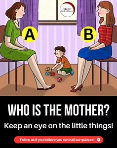 Do you have sharp eyes? This riddle looks easy, but most people get it wrong! 👀🧠 👉 Check the first comment to find out who the real mom is! 👇 | Guidepost Daily
