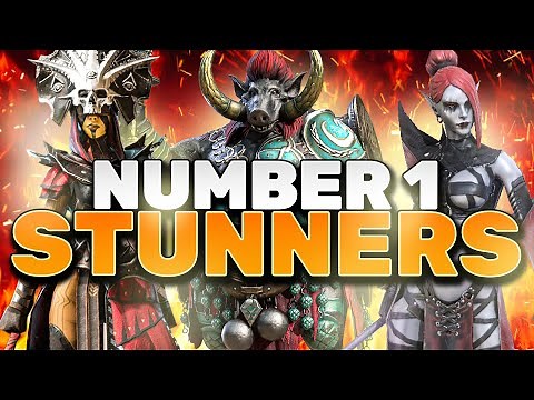 BEST STUN SET Champs in EVERY FACTION! (Clear RAID's Hardest Content!)