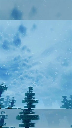 𝗦𝗡𝗢𝗪 𝗪𝗜𝗧𝗛 𝗣𝗛𝗢𝗧𝗢𝗡 𝗦𝗛𝗔𝗗𝗘𝗥𝗦 # #minecraft #minecraftbuilding #shaders #aesthetic #gamergirl