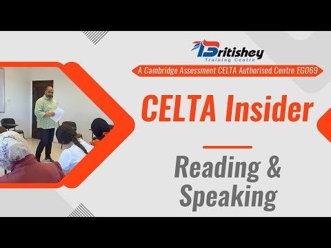 Reading and Speaking (F2F Observation Video)