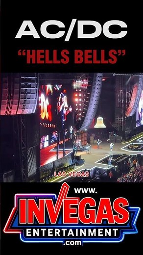 AC/DC LIVE Electrifies Las Vegas with “Hells Bells” 🎸 | InVegas Entertainment 🎤