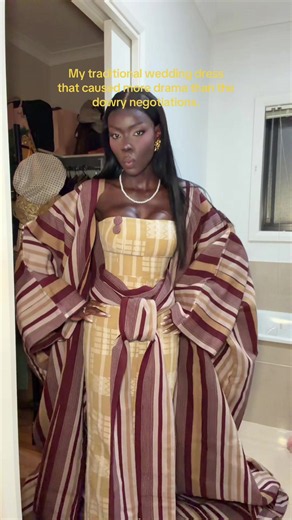 Acholi traditional wedding dress ideas: modern kikoyi gomesi fusion