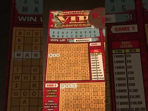 VIP CashWord Crossword🎁Lottery🌕