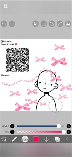 Ibis Paint X Brush Pack | Free Glowify Art QR Code for Amazing Art! #ibispaintx #qrcode