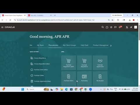 Oracle Fusion SCM Demo 3 | User Creation + Technical Concepts (Full Guide)#oraclefusion #scm