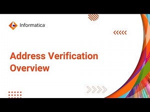 Address Verification Overview