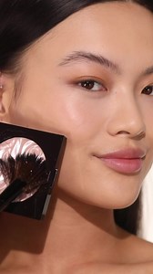 7.3K views · 267 reactions | Face Illuminator application tip: Apply with the Fan Powder Brush and sweep lightly over the skin—anywhere you want a subtle glow. | Laura Mercier | Facebook