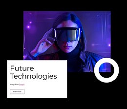 Future vr technology - Landing Page by Nicepage