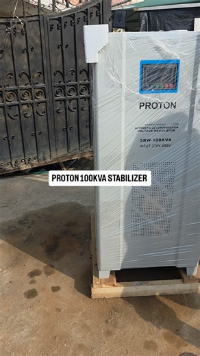 PROTON Voltage Stabilizers ✅ Protect your appliances and equipment from high voltage, low voltage, and power fluctuations with PROTON Stabilizers — built for durability and steady performance. ✅ Strong copper coil design ✅ Fast voltage correction ✅ Protects TVs, fridges, freezers, ACs, and industrial machines ✅ Suitable for home, office & industrial use ✅ Available in different capacities (single phase & three phase) With PROTON Stabilizers, your power is stable and your appliances are safe 💯💪