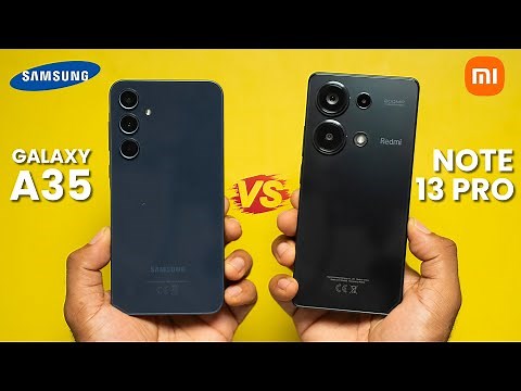 Samsung Galaxy A35 vs Redmi Note 13 Pro 4G - Which is BETTER?