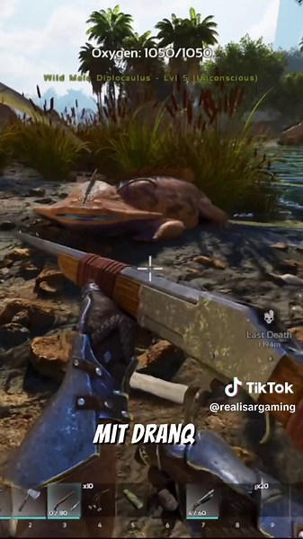 Diplocaulus Taming Guide in Ark Survival Ascended