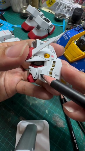simple trick buat weathering gundam dari life _in_plastic_model_kits #weathering #gunpla #gundam #gundamtiktok #gundamcommunity