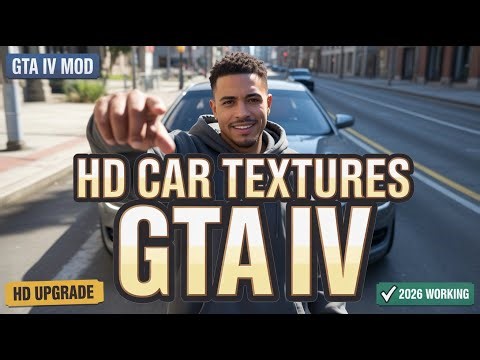 How to Install HD Vehicle Textures for GTA IV | Car Texture Upgrade (2026)