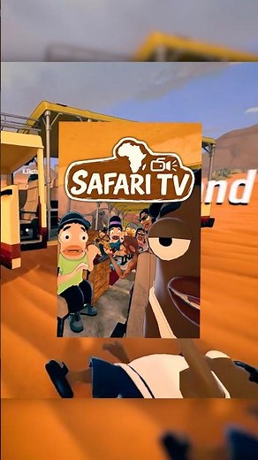 Play as African Safari Tour Guides with Friends 😂 #shorts