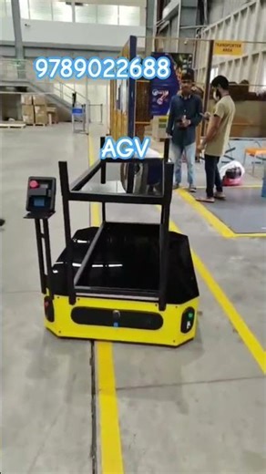 AGV dispatched #robot #viral #trending #video