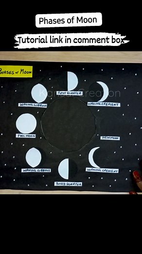 518K views · 3.7K reactions | Phases of Moon Working Model/Phases of Moon school project #phasesofthemoon #Workingschoolproject #scienceWorkingModel #reelsfbシ #bestsciencedayproject #fbviralpage #reelstrending | Kansal Creation | Facebook