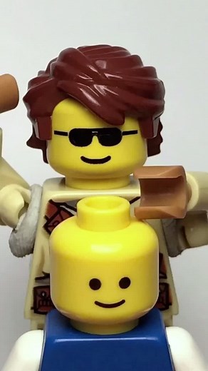 Lego Stop Motion Animation: Does Having No Hair Hurt?