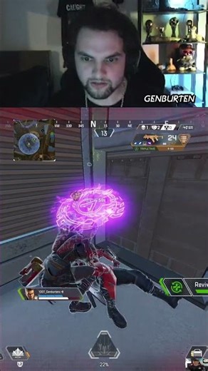 Genburten was ANGRY and T-BAG his random - Apex Legends