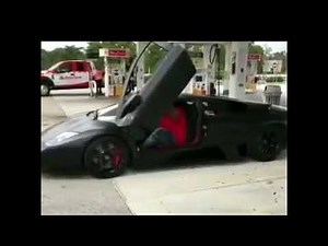 Khulubuse Zuma fails to get off his car (Lamborghini)
