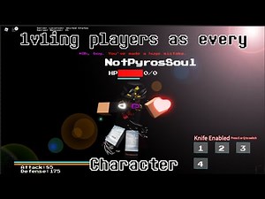 1v1ing Players as Every Character in Soulshatters