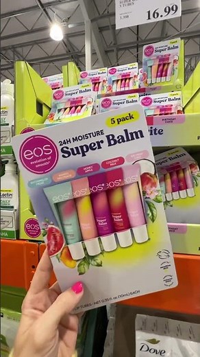 👄 Eos Lip Balm New at Costco for Summer! ￼ #costco #costcodeals #eos #lips