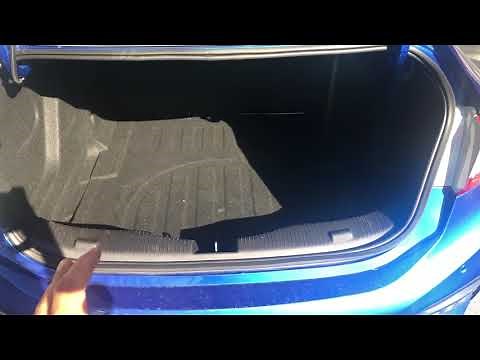 Chevy Cruze - Spare tire location