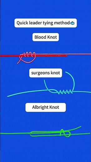 How to Tie the Strongest Leader Line Knot for Lures #reeffun #fishing #fishingknots #fishhook