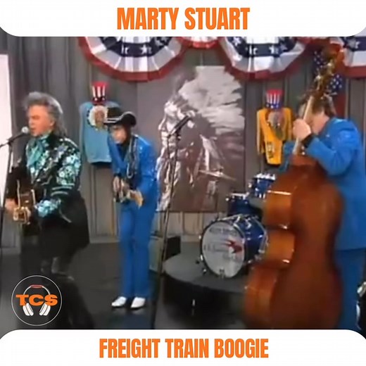 Freight Train Boogie’ by Marty Stuart rumbles through the speakers with unstoppable rhythm and rockin’ country fire. Let this high-energy classic keep your foot tappin’ down the line! 🚂🎶🔥🤠 #MartyStuart #FreightTrainBoogie #CountryRock | True Country Sound