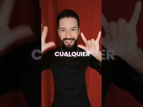 Te amo cómo se dice en Lengua de Señas MEXICANA LSM. ¿Se puede usar la seña de I LOVE YOU?