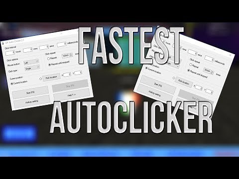 HOW TO GET THE FASTEST AUTO CLICKER EVER!!