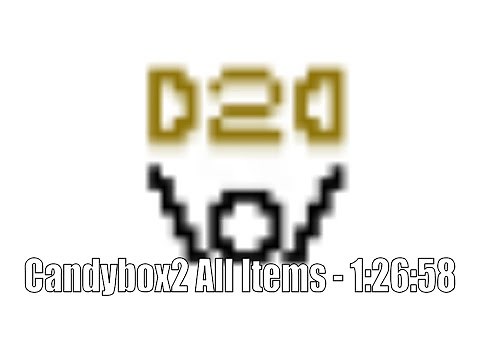 Candy Box 2: All Items in 1:26:58 by ScienceCrafter (WR)