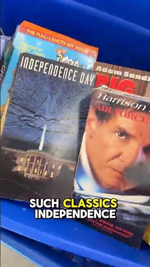 Found STACKS of 90s VHS… Pure Nostalgia 🔥