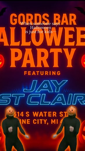 🔥🎃 TONIGHT’S THE NIGHT!!! 🎃🔥 The Gord’s Bar HALLOWEEN PARTY is finally here — and it’s gonna be absolutely insane! 💀🕺💃 We’ve got DJ JAY ST. CLAIR dropping the hottest beats all night long — so grab your crew, hit the dance floor, and show us your best moves! 🪩 💥 Shot Specials 👻 Costume Contests & Prizes 🎯 Games, Surprises, and Nonstop Vibes Don’t be the one hearing about it tomorrow — be part of the chaos tonight! Costumes on. Drinks up. Energy MAXED. Let’s make this a Halloween to re